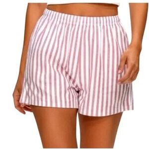 NWT‎ RUMORED Ex-Boyfriend Boxer Short Loungewear in Cupid Stripe S